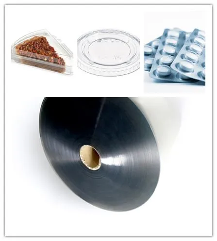 Thermoforming Food Grade Pet Plastic Rolls Transparent Sheets