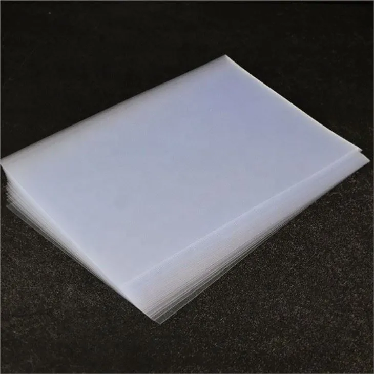 Transparent PETG Film Roll For Card