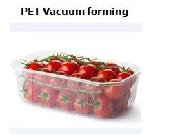Thermoforming PET Rigid Film For Fruit Packaging